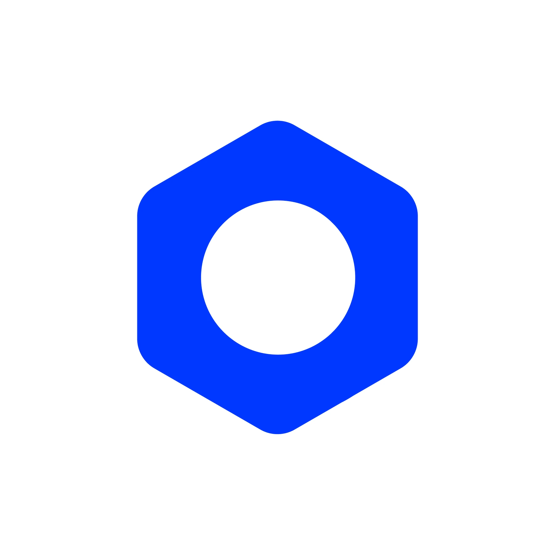 Montyo, hexagon logo značky